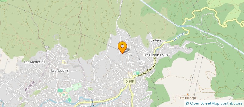 localisation de l'entreprise INGAL  ALLAUCH