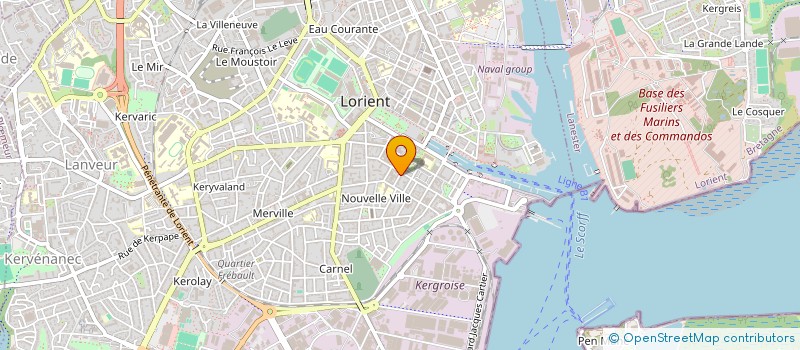 localisation de l'entreprise INGALAN BRO AN ORIENT  LORIENT