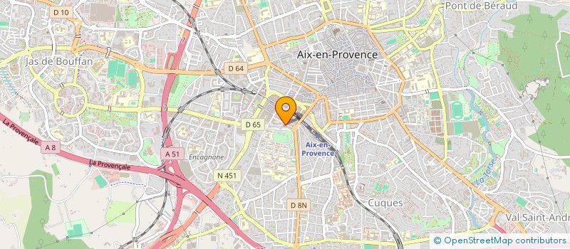 localisation de l'entreprise INGAME INGENIERIE à AIX-EN-PROVENCE