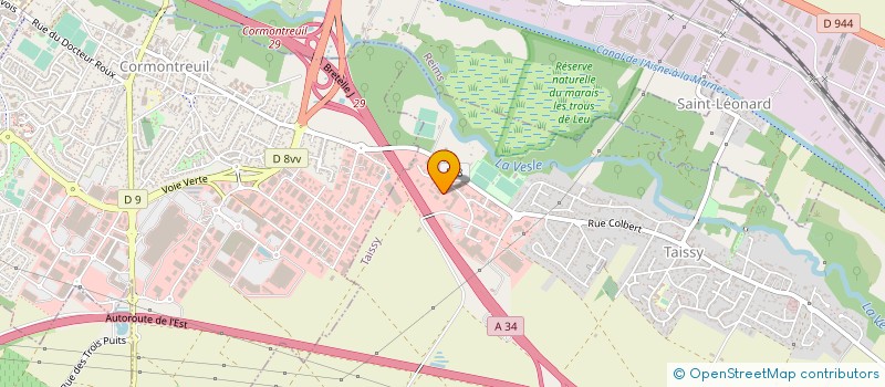 localisation de l'entreprise INGAMING-SYSTEM  TAISSY