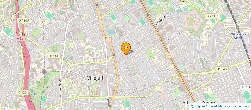 localisation de l'entreprise INGE SERVICES CONSULTING  VITRY-SUR-SEINE