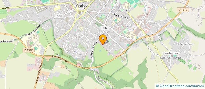 localisation de l'entreprise INGECAUX à YVETOT