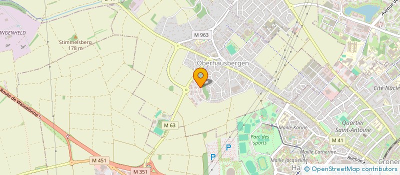 localisation de l'entreprise INGEDAIR  ENTZHEIM