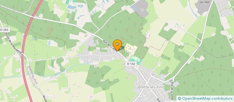 localisation de l'entreprise INGEDIAG  BRETTE-LES-PINS