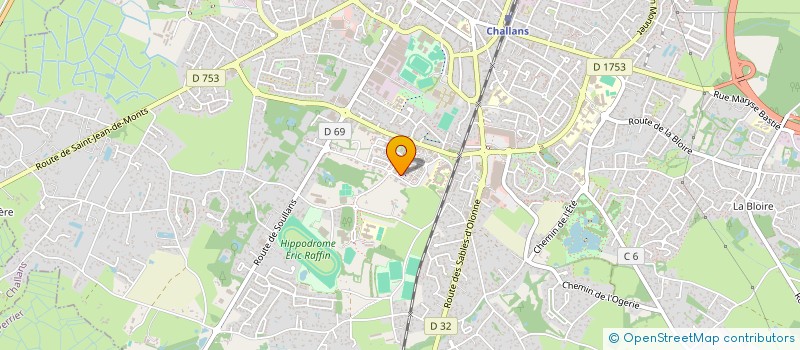 localisation de l'entreprise INGEDIS à CHALLANS