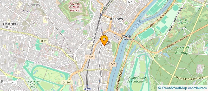 localisation de l'entreprise INGEE CONSEIL à SURESNES