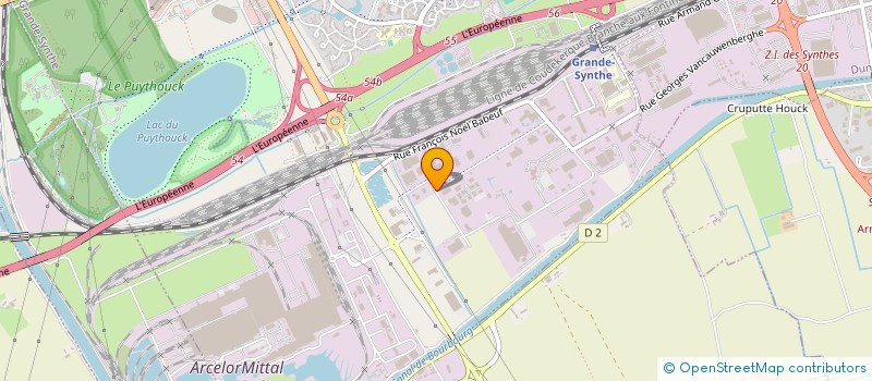 localisation de l'entreprise INGEFER  GRANDE-SYNTHE