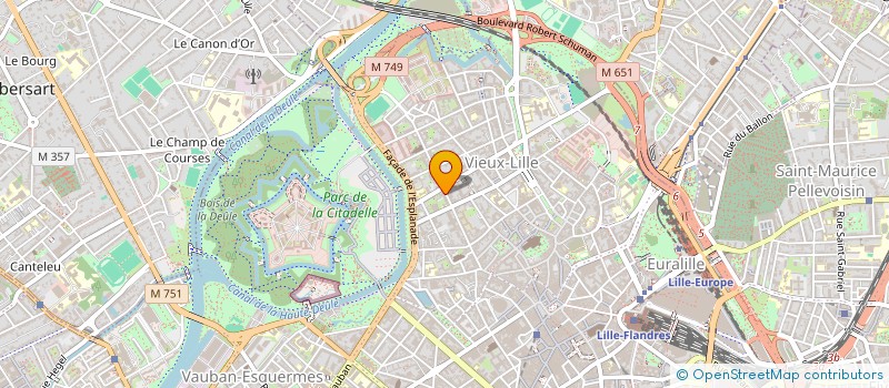 localisation de l'entreprise INGEFLUIDS  LILLE