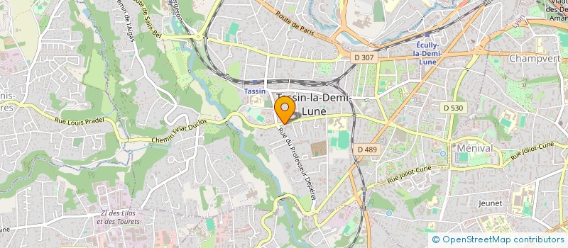 localisation de l'entreprise INGEKEYS à TASSIN-LA-DEMI-LUNE