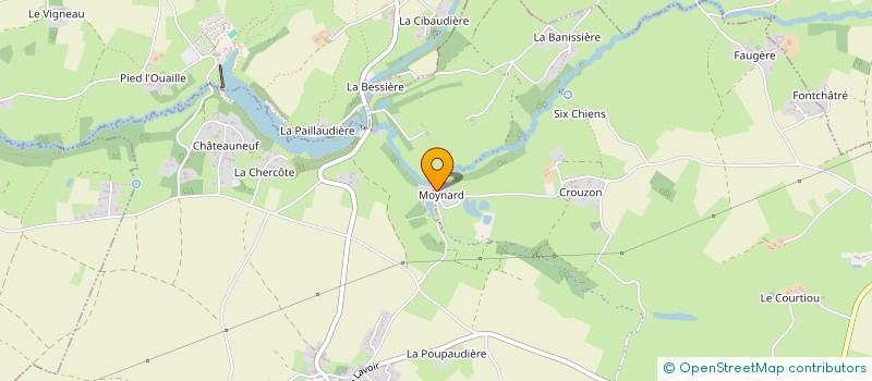 localisation de l'entreprise INGEL INVEST  BEAUSSAIS-VITRE