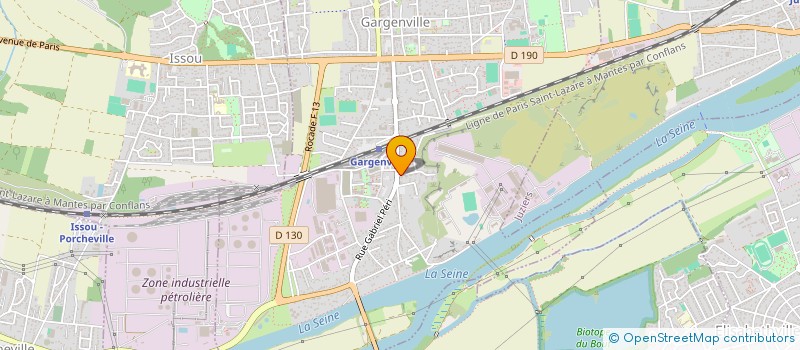 localisation de l'entreprise INGELEEC  GARGENVILLE