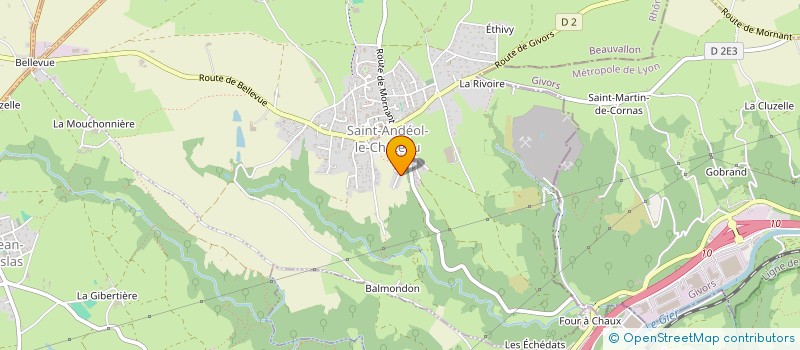 localisation de l'entreprise INGELLIPSE  MORNANT