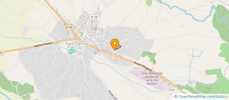 localisation de l'entreprise INGELYO à SAINT-CANNAT