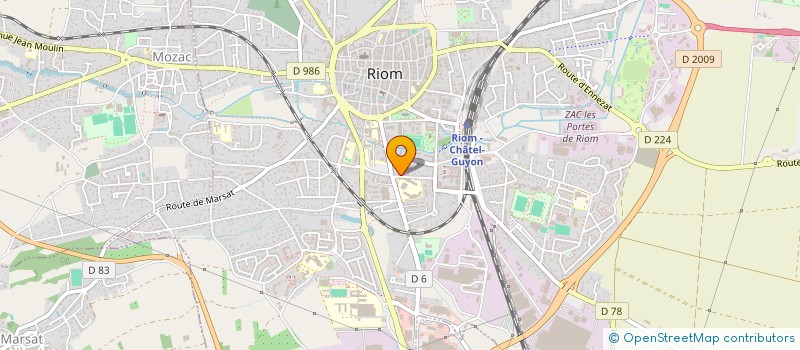 localisation de l'entreprise INGEMAITRISE  RIOM