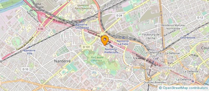 localisation de l'entreprise INGEN SYSTE GESTI INFORMATIO INDUS DOCUM à NANTERRE
