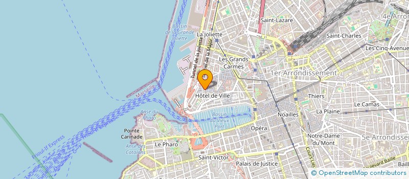 localisation de l'entreprise INGENELEC à MARSEILLE