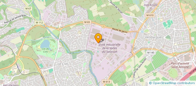 localisation de l'entreprise INGENERIE GENERALE DE BATIMENT à VENDARGUES