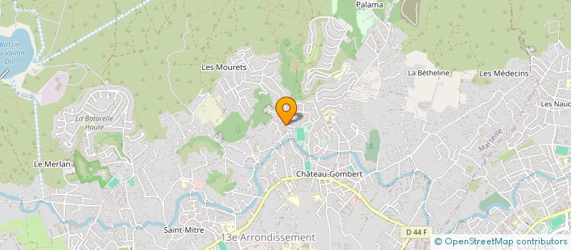 localisation de l'entreprise INGENERING ETUDES à MARSEILLE 13