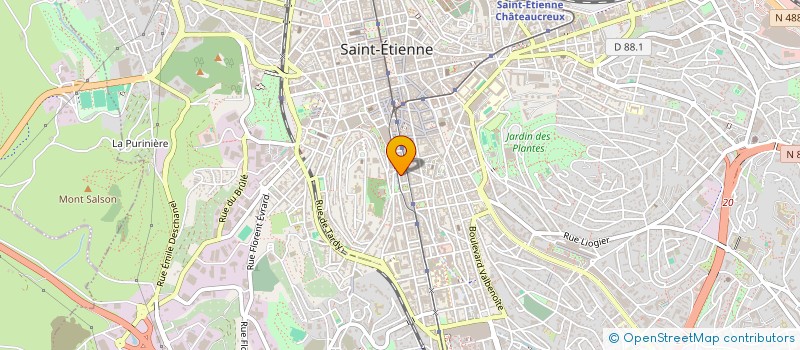 localisation de l'entreprise INGENIA EVENTS  SAINT-ETIENNE