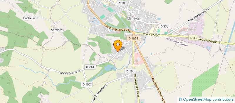 localisation de l'entreprise INGENICLIC à BOURGOIN-JALLIEU