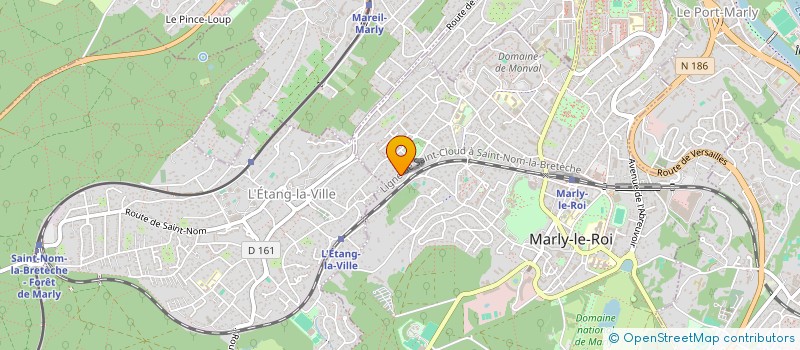 localisation de l'entreprise INGENIERIE 2050  MARLY-LE-ROI