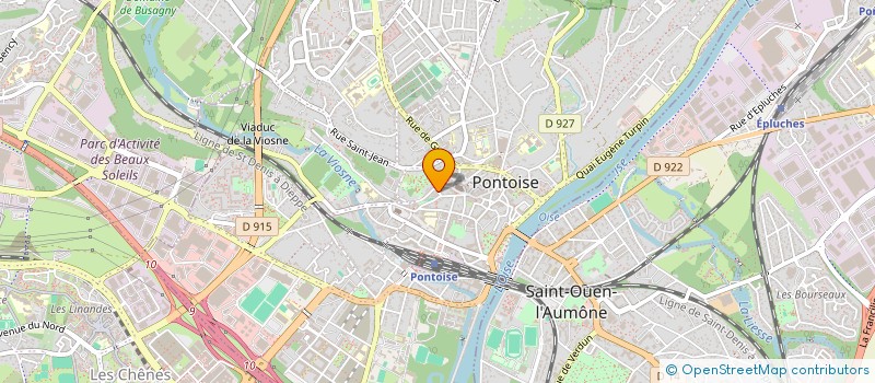 localisation de l'entreprise INGENIERIE AUDIT CONSULTANT - IAC à PONTOISE