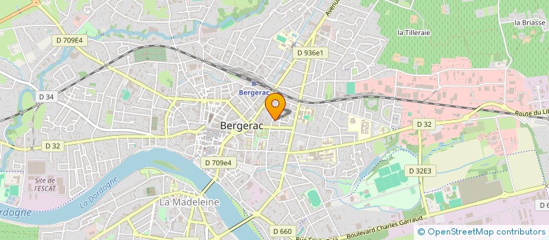 localisation de l'entreprise INGENIERIE CONSEIL DU SUD OUEST à BERGERAC