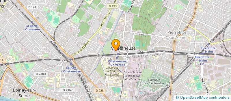 localisation de l'entreprise INGENIERIE CONSEIL MESSOUSSI à VILLETANEUSE