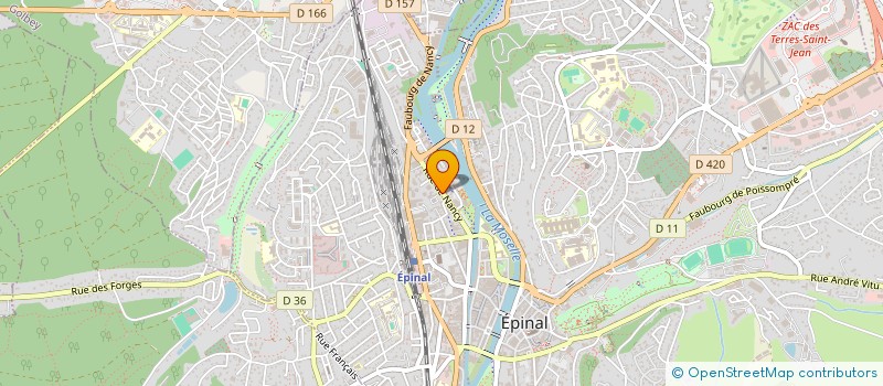 localisation de l'entreprise INGENIERIE CONSTRUCTIQUE à EPINAL