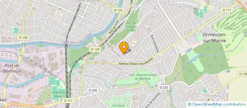 localisation de l'entreprise INGENIERIE D'ETUDE ET CONCEPTION EN SECURITE à CHENNEVIERES-SUR-MARNE