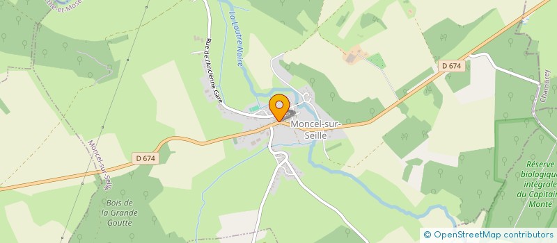 localisation de l'entreprise INGENIERIE DE L HABITAT  MONCEL-SUR-SEILLE