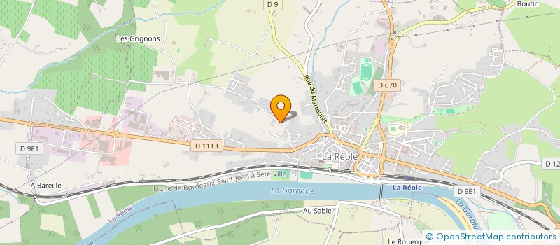 localisation de l'entreprise INGENIERIE DE RECHERCHES EN SYSTEMES INFORMATIQUES DE CONNAISSANCE ET DE COMMUNICATION  LA REOLE