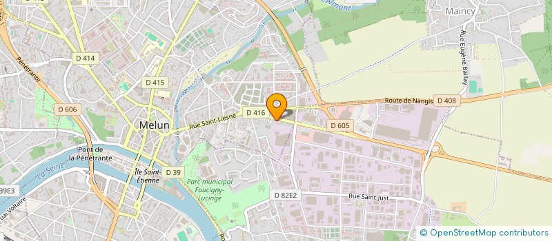 localisation de l'entreprise INGENIERIE DE SAINT AUBERT  BOIS-LE-ROI