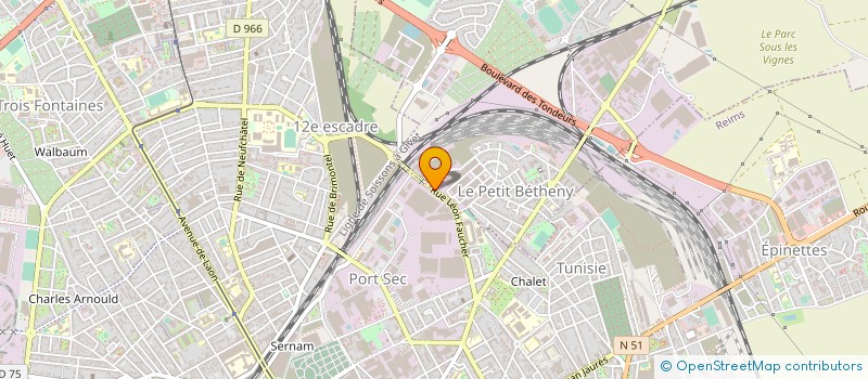 localisation de l'entreprise INGENIERIE DE SYSTEMES DE TRANSMISSION à BETHENY