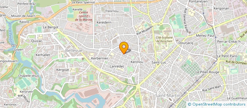localisation de l'entreprise INGENIERIE DES SYSTEMES D'INFORMATION à BREST