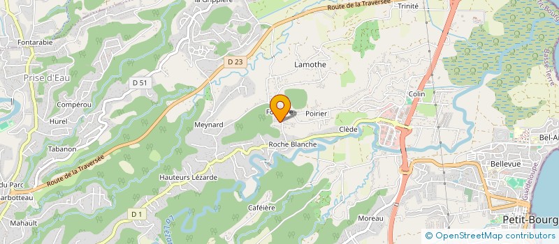 localisation de l'entreprise INGENIERIE DEVELOPPEMENT ACCESSIBILITE & ASSISTANCE à PETIT-BOURG
