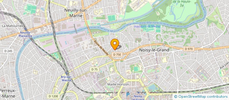 localisation de l'entreprise INGENIERIE DEVELOPPEMENT AFRIQUE (I.D.A)  NOISY-LE-GRAND