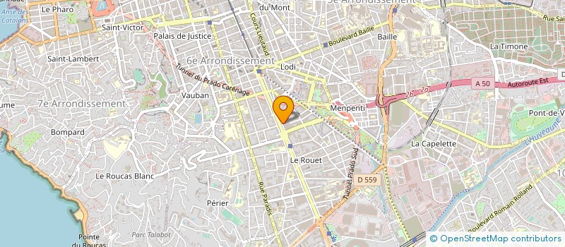 localisation de l'entreprise INGENIERIE ECONOMIQUE ET FINANCIER à MARSEILLE