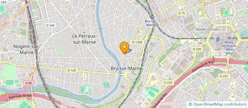 localisation de l'entreprise INGENIERIE ET ETUDE TECHNIQUE à BRY-SUR-MARNE