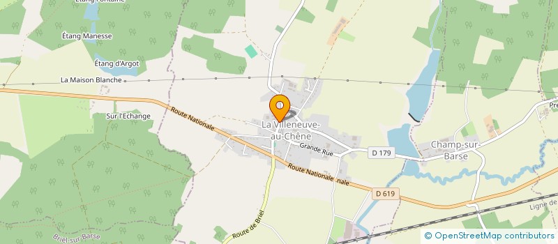 localisation de l'entreprise INGENIERIE ET EXPERTISE ECOLOGIE OPERATI  LA VILLENEUVE-AU-CHENE