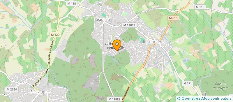 localisation de l'entreprise INGENIERIE ET MAITRISE DE LA CONSTRUCTION  BEAULIEU