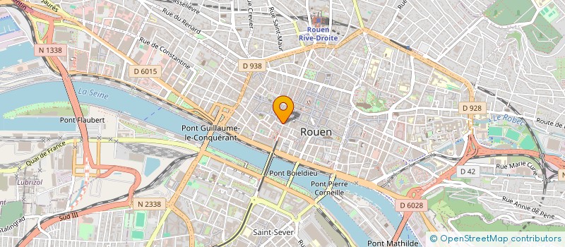 localisation de l'entreprise INGENIERIE FINANCIERE à ROUEN