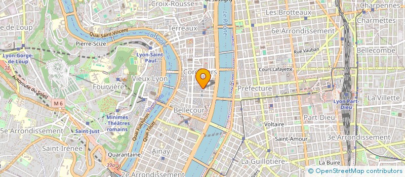 localisation de l'entreprise INGENIERIE FINANCIERE CONSEILS à LYON
