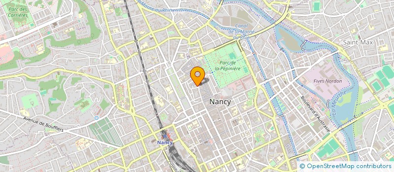 localisation de l'entreprise INGENIERIE FRANCE à NANCY