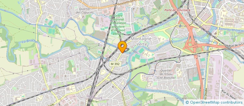 localisation de l'entreprise INGENIERIE GENERALE D ELECTRICITE à STRASBOURG