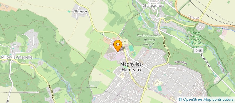 localisation de l'entreprise INGENIERIE GENERALE DE MESURES à MAGNY-LES-HAMEAUX