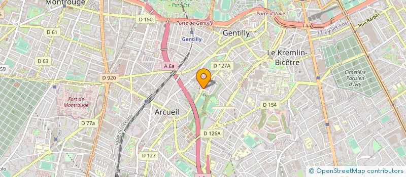 localisation de l'entreprise INGENIERIE GRAPHIQUE à GENTILLY