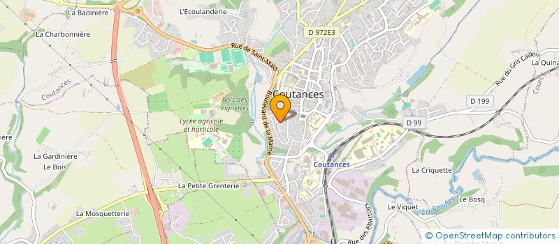 localisation de l'entreprise INGENIERIE IMAGES à COUTANCES