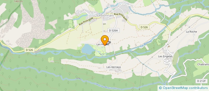 localisation de l'entreprise INGENIERIE MECANIQUE NANTAISE  VALBONNAIS