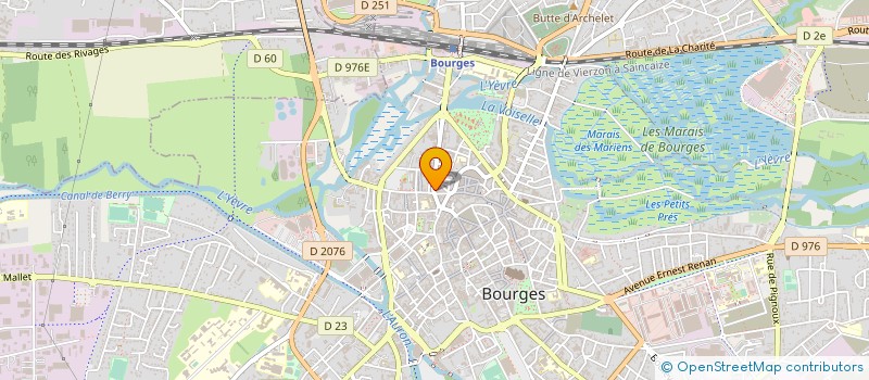 localisation de l'entreprise INGENIERIE MEDIC SOCIO SCMATIQ à BOURGES